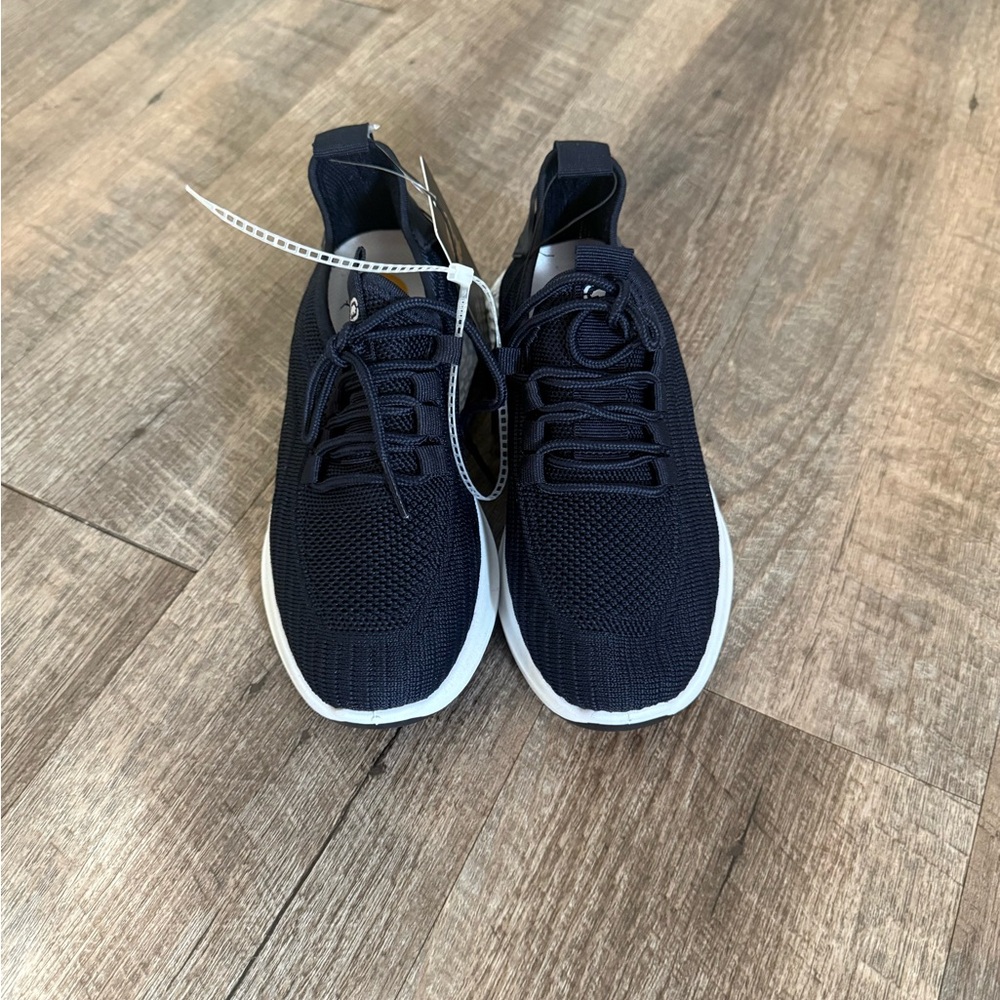 Unltd Kids Navy Knit Sneakers